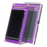 NAGARAKU İPEK KİRPİK D KIVRIM 0,07 KALINLIK - 10MM UZUNLUK